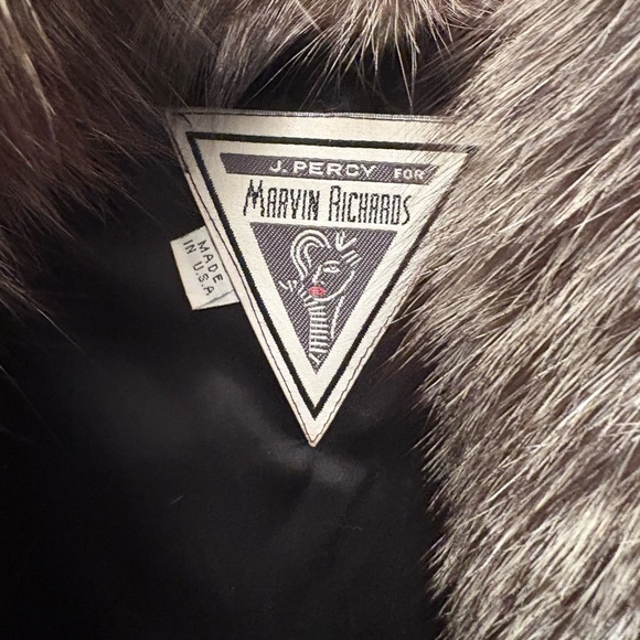 J. Percy for Marvin Richard’s Authentic Fox fur coat size L - Picture 3 of 5